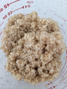 Tahini - oops forgot to grind the sesame seeds 